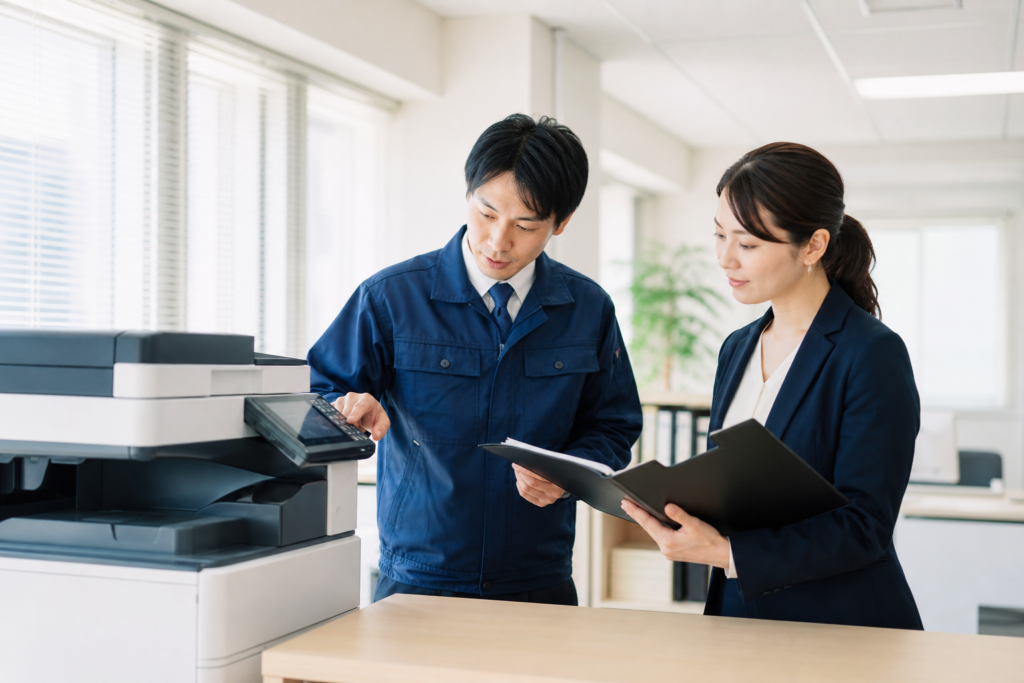 保守・カウンター料金・印刷枚数の違い