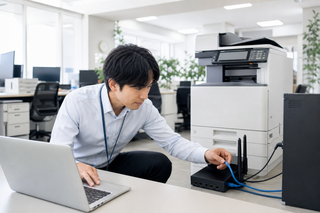 印刷ジョブが繰り返し詰まる場合の確認項目と連絡の目安