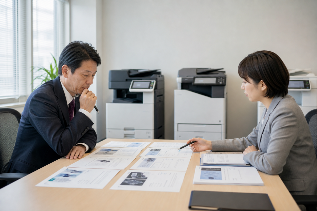 複合機を入れ替える前に比較すべき料金・保守・契約条件