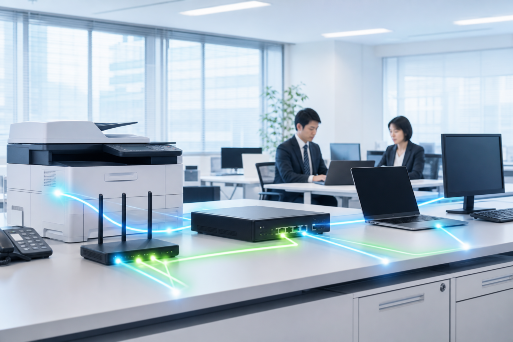 複合機のIPv6は原則として有効のままでよい