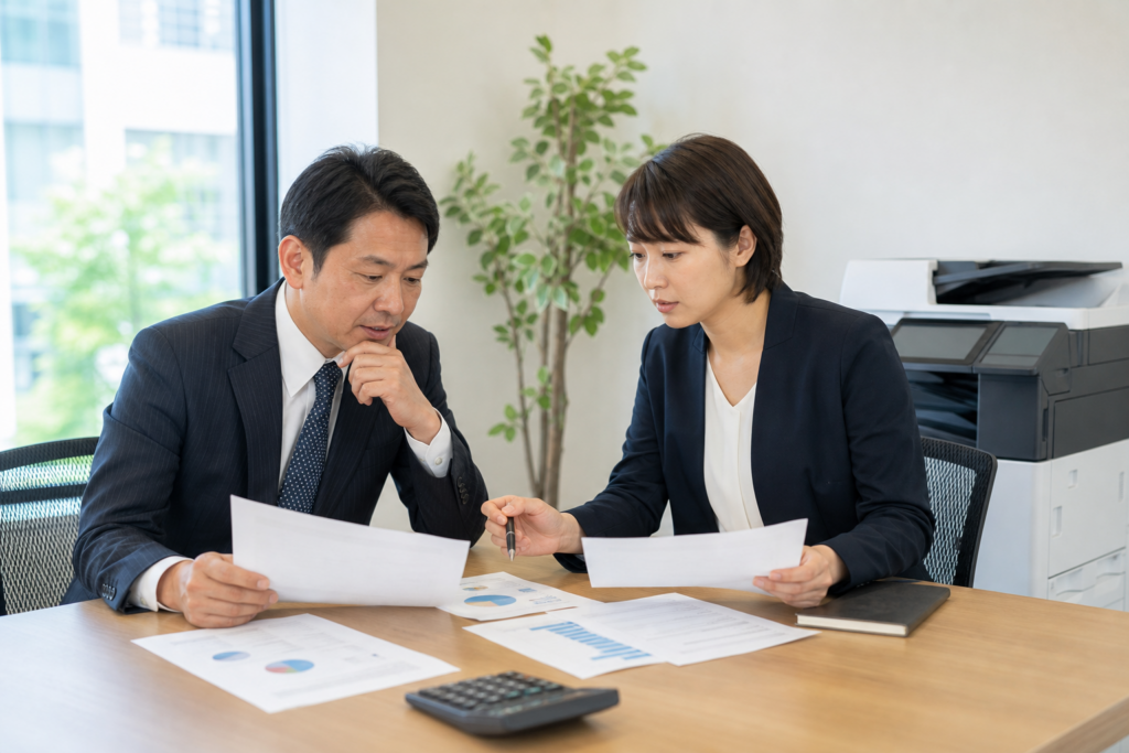価格・契約期間・カウンター料金・保守を比較する
