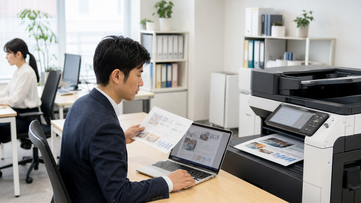 複合機でPDFの文字が抜ける・化ける原因は？フォント埋め込みとPCL・PSの違い